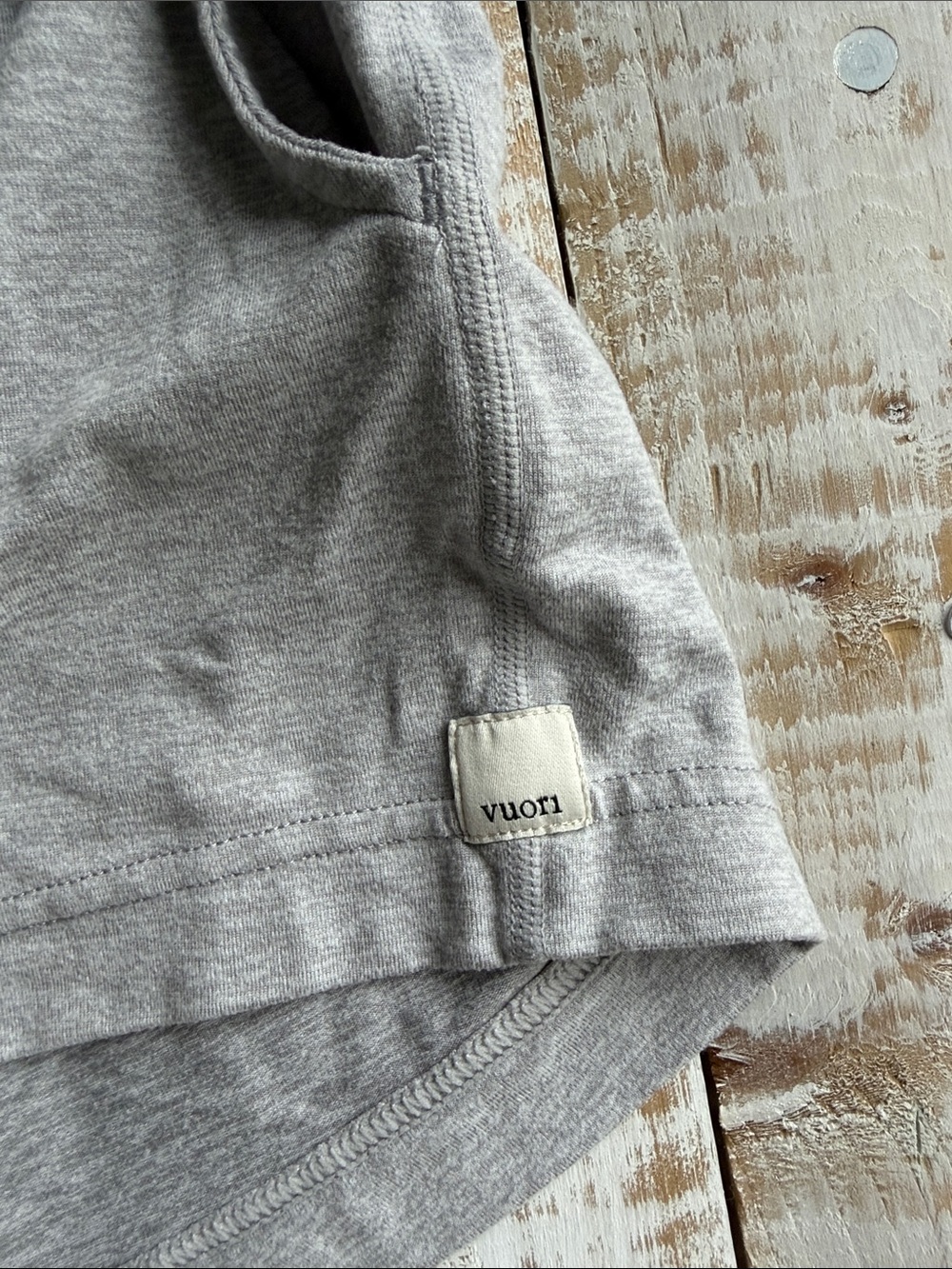 Vuori Halo Performance Short Size M Grey - Picture 4 of 7